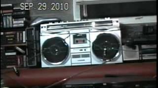 1994 Sharp SlimCam full size VHS camcorder test