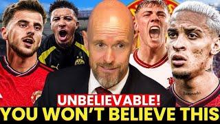 URGENT! TEN HAG SIMPLY SHOCKED ALL UNITED FANS!IT'S IMPOSSIBLE THAT HE SAID THIS! HOT #mufc NEWS