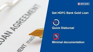 Benefits of HDFC Bank Gold Loan