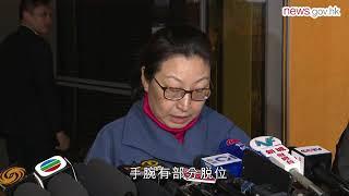 鄭若驊談遇襲 感謝中央關心 (3.12.2019)