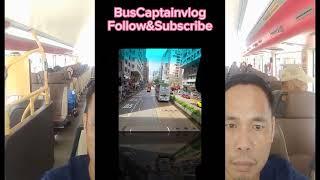 Bus Captain ride the Bus route 81c Somewere in hongkong