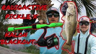 Breaking in My NEW 13 Fishing Spinning Setup! (Radioactive Pickle x Kalon Blackout)