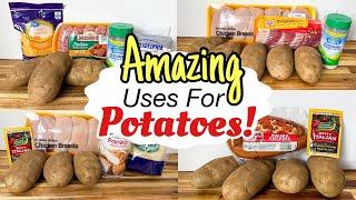 6 MUST-TRY Potato Dinners! | Cheap, Easy, and SO Delicious | Julia Pacheco