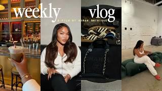 WEEKLY VLOG!: nothing is going right + coffee shops + date night + new hair + shopping haul & more