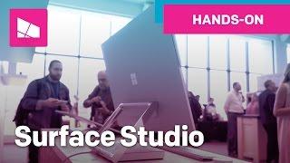 Microsoft Surface Studio hands-on