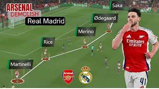 Arsenal  Vs Real Madrid | Tactical Analysis