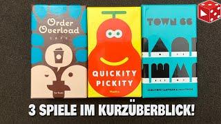 Quickity Pickity, Order Overload Cafe, Town 66 - alle 2022er Oink Spiele in einem Video