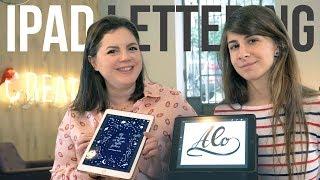 Proviamo il LETTERING sull'iPad  ft. Miss Creamy Creamy