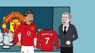 RONALDO'S FIRST MATCH FOR MAN UTD [C.Ronaldo EP.02]