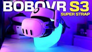 The BEST Meta Quest 3 Head Strap! BOBOVR S3 PRO REVIEW