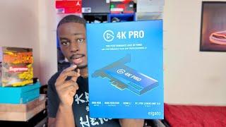 Unboxing The ELGATO 4K Pro Capture card For Live Streams & Recordings