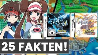 25 FAKTEN über Pokémon SCHWARZ 2 & WEIẞ 2 welche du vielleicht nicht kennst!