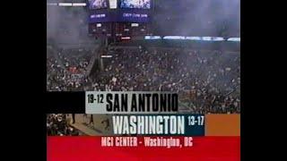 Spurs @ Wizards December 2002