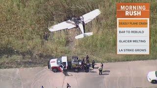 Pilot killed in plane crash at North Texas airport, officials say