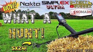 Amazing hunt with the NOKTA SIMPLEX ULTRA | SX24 Coil | Metal Detecting | UK Coins | Episode 220