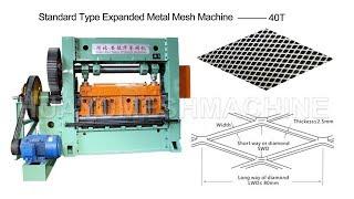 Standard Type Expanded Metal Mesh Machine