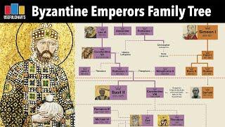 Byzantine Emperors Family Tree