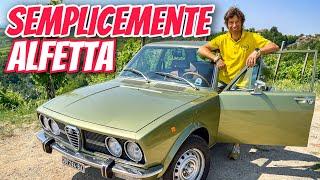 L'HO GUIDATA PER VOI, EMOZIONI INDESCRIVIBILI, E UN MOTORE CHE SUONA DA PELLE D'OCA ALFETTA 1800CC