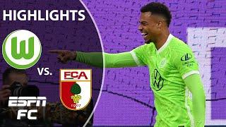 Wolfsburg edges past Augsburg on Lukas Nmecha’s header | Bundesliga Highlights | ESPN FC