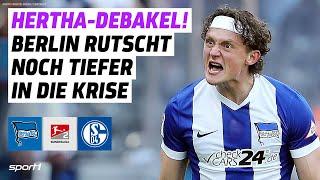 Hertha BSC - FC Schalke 04 | 2. Bundesliga Tore und Highlights 25. Spieltag