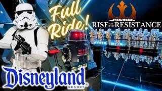 Star Wars Rise of the Resistance FULL RIDE POV