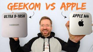 Apple Mac mini M4 VS GEEKOM GT1 Mega - Kampf der Zwerge moschuss.de