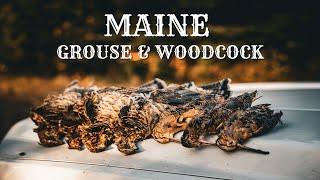 Unbelievable First Day! Hunting Grouse & Woodcock in Maine | 2024