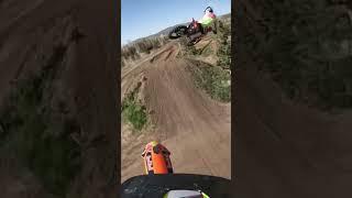 Crazy Dirt Bike Battles At Private Track