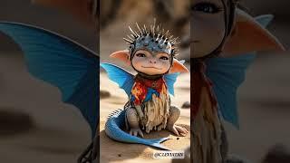 Meet Baby Scaleling! the Cutest Fantasy Creature