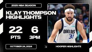 Klay Thompson FIRING UP in Dallas