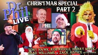 Dr Phil LIVE! With Tony Hawk, Rob Riggle, Brad Williams & more!  | Holiday Special Part Two