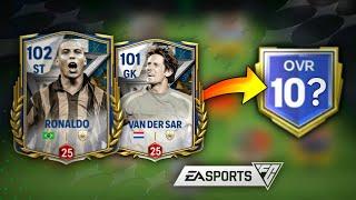 Upgrading My FC Mobile Team with FREE RONALDO & VAN DER SAR!!