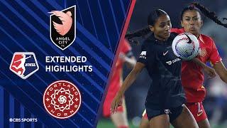 Angel City vs. Portland Thorns: Extended Highlights | NWSL | Attacking Third