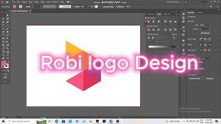 How to create Robi logo | designlearingbd2.0