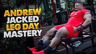 Steel Legs and Glutes | legs day of a bodybuilder | Andrew Jacked legs Day