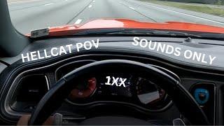 POV Drive in a Challenger Hellcat Redeye *Sounds Only*