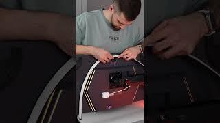 Unpacking and installing the Philips Hue Play Gradient Lightstrip #shorts