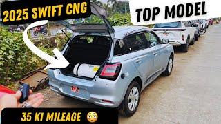 Maruti ने बम फोड़ दिया। 34 ki Mileage  2025 Swift ZXi CNG | 6 Airbags, Features & Boot Space