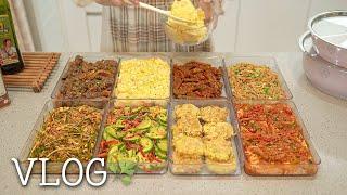 8 Ways to Make Korean Dishes | Mouth-Watering | BANCHAN | Cook with me