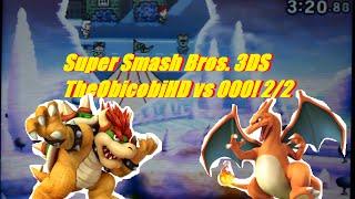 Super Smash Bros. 3DS TheObicobiHD vs 000! Part 2/2!