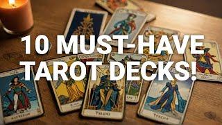 10 Must-Have Tarot decks for the best CARD STOCK!