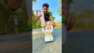 RC Remote Control Monkey  Unboxing and Walking #shorts