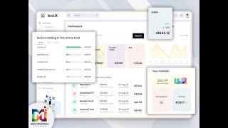 The Investment Portfolio Management dashboard – InvestX