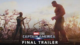 Captain America: Brave New World | Final Trailer | Anthony Mackie, Harrison Ford