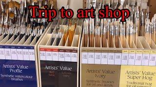 My trip to #Fred Aldous #art shop! Manchester!