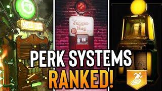 Ranking Every COD Zombies Perk System! (WORST to BEST)