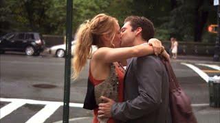 Gossip Girl | Carter & Serena Kiss scene. Sebastian Stan, Blake Lively