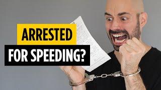 Can You Be Arrested for a Speeding Ticket in Florida?