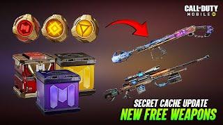 New Free Legendary & Mythic Guns coming in Secret Cache Crates CODM - COD Mobile