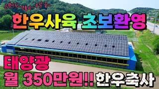 (NO.8492) 월 350만원 태양광 수익 한우 100두 축사 7억5천만원
